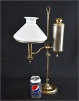1879 German Lamp Co NY STUDENT LAMP Original Oil