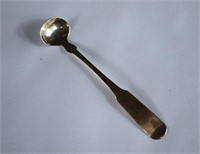 1780-1838 Cuthbert Warner Coin Silver Cream Ladle