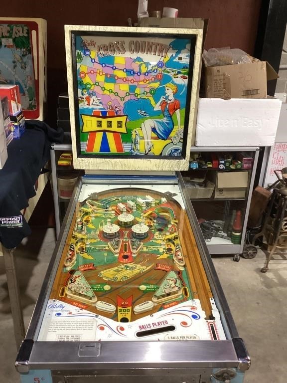 Manshed & Pinball & Coin-Op Auction - 2nd October