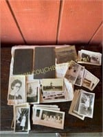 Old Black & White Photographs and Small Books