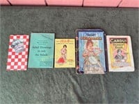 Assorted Vintage Recipe Books