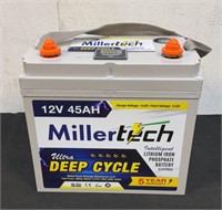 MillerTech 12V Lithium Iron Phosphate Battery LIFE
