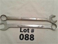 2 wrenches - 1 1/4" standard and 32 mm metric