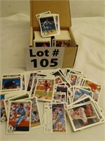 Hundreds of assorted baseball cards