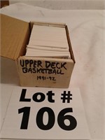 Hundreds of basketball cards 1991 to 92