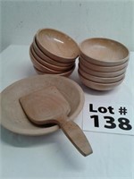 Wooden Bowl set of 12
