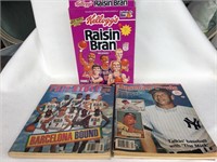 VINTAGE PRICE GUIDES AND CEREAL BOX