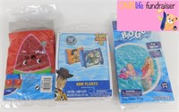 3 New Children's Swimming Floats - Ages 3 to 6
