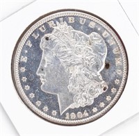 Coin 1904-O Morgan Silver Dollar, Gem Unc. PL