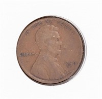 Coin 1909-S Lincoln Cent, F