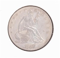 Coin 1857-O Liberty Seated Half Dollar,XF
