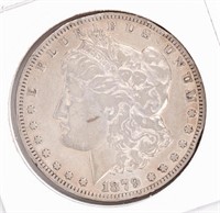 Coin 1879-CC Morgan Silver Dollar, VF