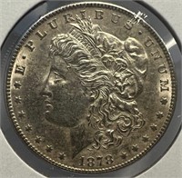 1878 "S" - MORGAN SILVER DOLLAR (M1)