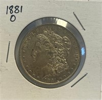 1881 "O" - MORGAN SILVER DOLLAR (M29)
