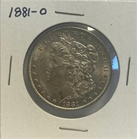 1881 "O" - MORGAN SILVER DOLLAR (M7)