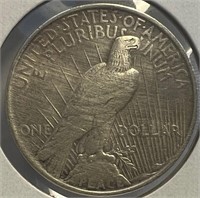 1922 - PEACE SILVER DOLLAR (M12)