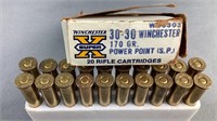 20 Rnds .30-30 Winchester Super-X