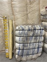 5 Bags of Insulation & 2 Rolls of Vapor Barrier