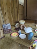 Bennington Dutch oven & other pottery