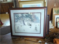 Signed Lee Stroncek "Roses in the Snow" 423/750