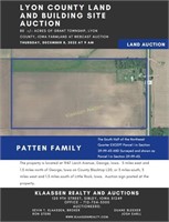 Patten Family Farm Land & Rural Residence Auction