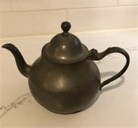 Dutch Pewter Tea Pot, Real Dutch Pewter Holland,