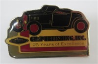 GP Publishing Inc. 25 Year Auto Related Pin.