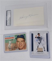 Harvey Kuenn Collection Including Certified