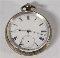 1903 Silver Plate Pocket Watch