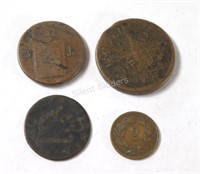 1700's - 1800's Rare World Coins