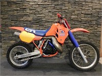 1985 HONDA CR500- ENGINE TURNS OVER WITH GREAT
