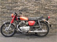 1971 HONDA CB 350- MILES: 2,529- ENGINE TURNS