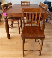C - DINING TABLE W/ 6 CHAIRS (K1)
