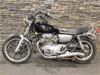 1978 YAMAHA XS 650 - MILES: 6,782- NO KEY - MOTOR