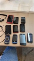 Lot of Cell Phones ~ iPhone & More