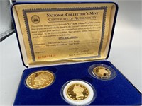 National Collectors mint Gold Tribute Proof set