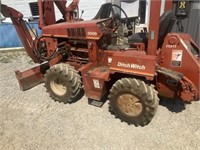 Ditch Witch 3500 trencher with backhoe
