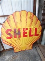PORC. 48IN DS CLAM SHELL SIGN