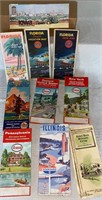 Pre-GPS Gas Station Road Maps