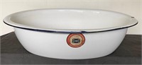 X Lg (26x19) LISK Porcelain Enameled Oval Tub