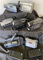 Asst. 7 Various CamCorders & Accessories