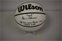Autographed Basketball Glenn Robinson
