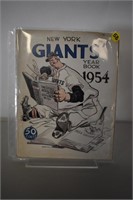 1954 New York Giants Yearbook