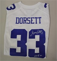 Autographed Jersey Tony Dorsett