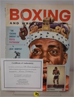 Autographed Boxing & Wrestling Magazine