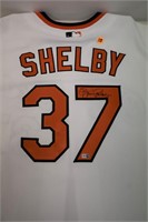 Autographed Jersey #37 John Shelby