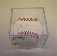 Autographed Baseball Larry Anderson