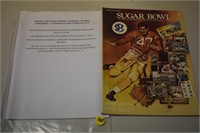 Jan 1, 1983 Sugar Bowl Natl Championship Program