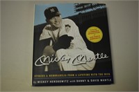 Book by Mickey Herskowitz with Mickey Mantle
