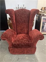 Extremely Large Wingback Chair